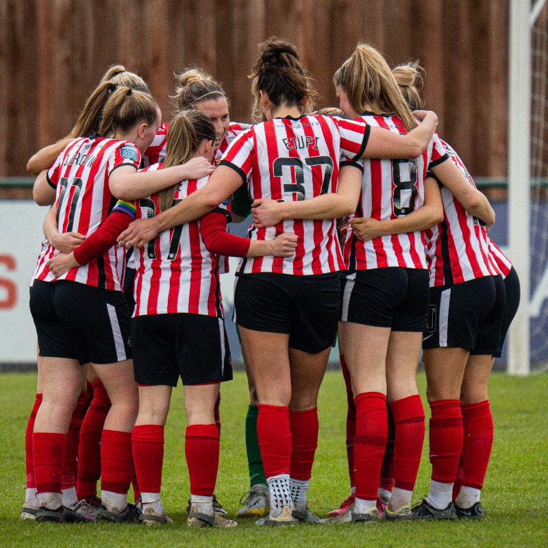 SAFCWomen's tweet photo. ℹ️ We are using our fixture against @NUFCWomen to raise money for a charity called @AnthonyNolan, and to portray the message that cancer has no colours. 

All funds raised will go to the charity, and any donations are much appreciated. 👇