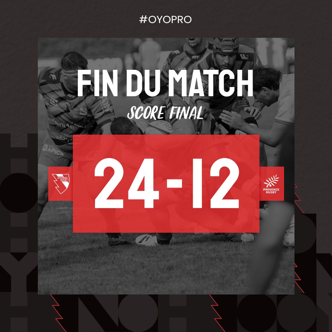 OyonnaxRugby's tweet photo. π πππ‘ ππ¨ π ππ§ππ I #OYOPRO #TOUSOYOMEN https://t.co/4mFg0Pv9Nb