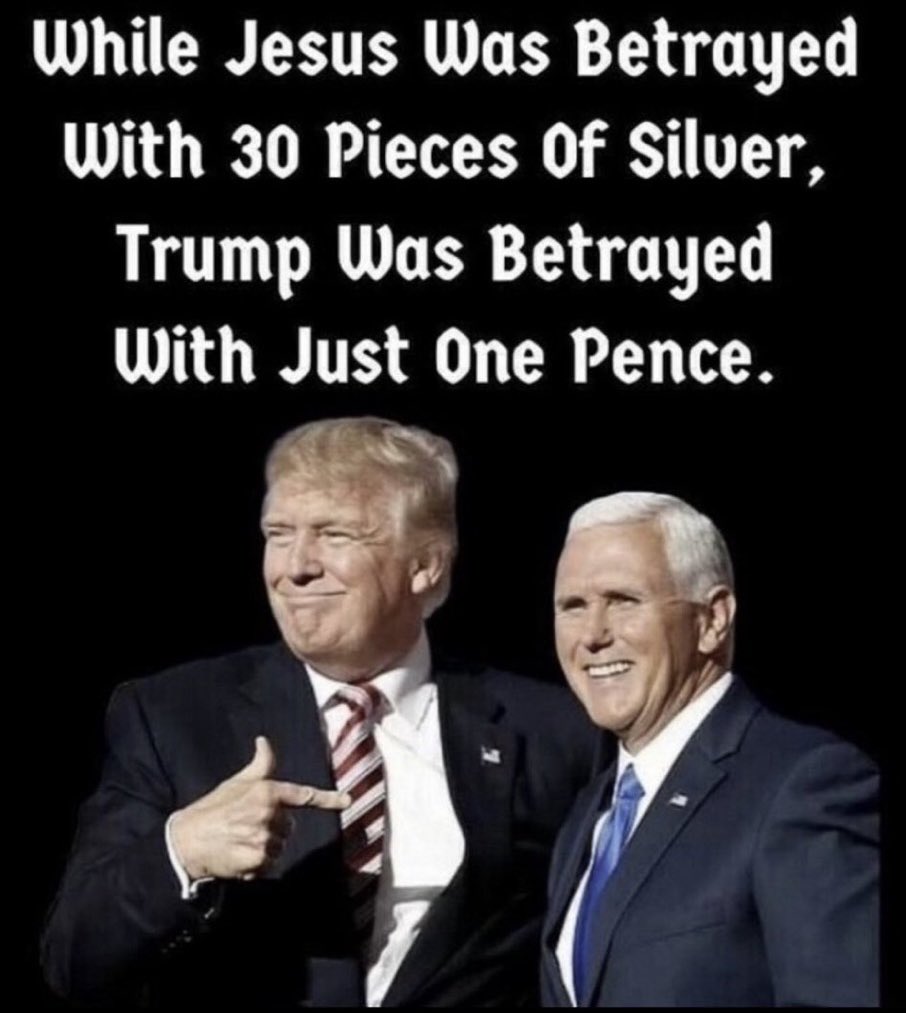 CRRJA5's tweet image. Pence will never be our nominee