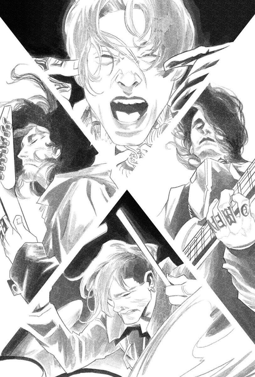 My cover for Bad Omens - Concrete Jungle issue 1 🔥
Final Vs Inks

Story by <a href="/noahsebastian/">not noah :(</a> and <a href="/KevinRoditeli/">Kevin Roditeli</a>
Art by <a href="/nonesistecomics/">Nicola Izzo</a> 
Out in September 
For <a href="/sumeriancomics/">Sumerian Comics</a>

<a href="/badomenscult/">BAD OMENS</a> <a href="/Massivepublish/">Massive Publishing</a>