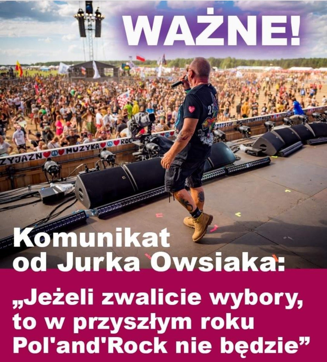harystyl1's tweet photo. #Wybory2023 #KonfaPodPróg #polandrock2023 #festfestival https://t.co/Rm55XgdaAb