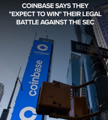 cryptoverse2197's tweet photo. 🚨Breaking: Coinbase says they "Expect to win" their legal battle against the SEC.

#Crypto #CryptoTwitter #cryptocurrency #CRYPTONEWS #cryptotrading #news #SEC #coinbases #XRP #ripplexrp #Bitcoin #BitcoinETF #NFT #NFTCommunity #nftnews https://t.co/qbwCjDKXTR