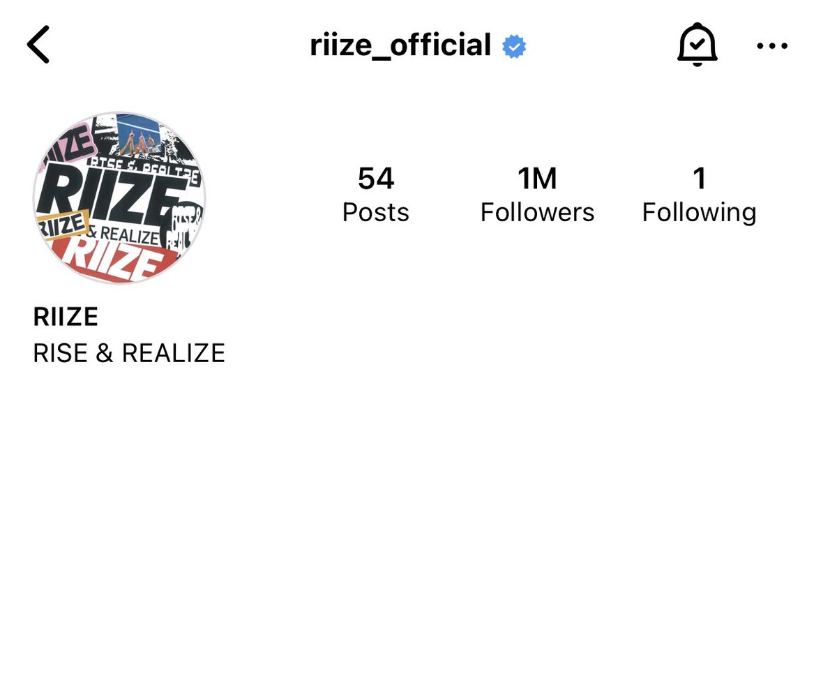 [230805] | RIIZE becomes the fastest KPOP idol group to reach 1M followers in just 4 days and 1.8 hours
 
🔗: instagram.com/riize_official…