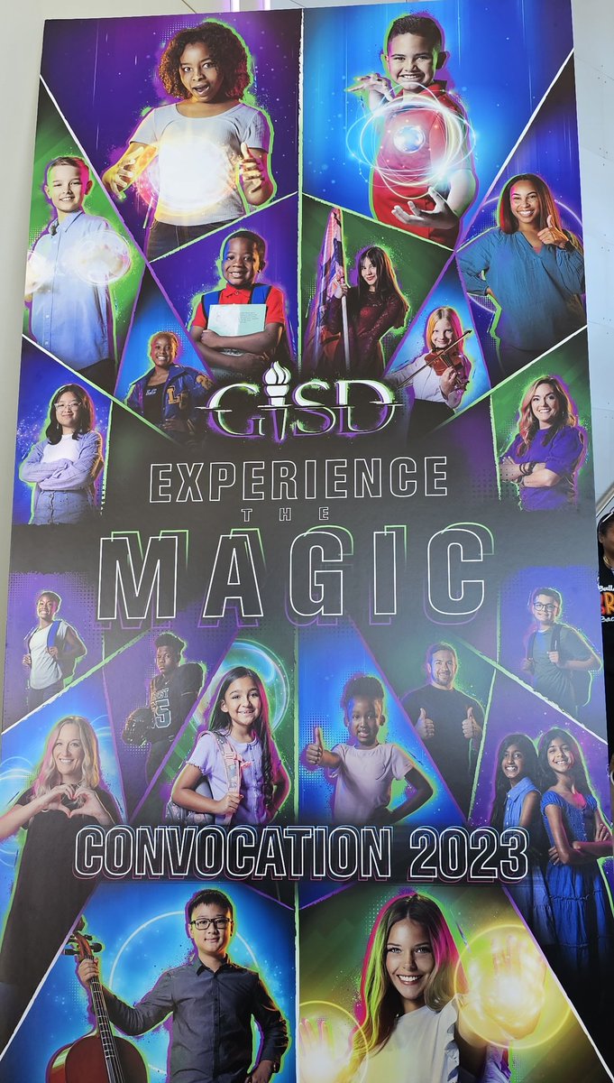 KarlaKlein89's tweet photo. What a great Convocation. Ready to bring the magic for the 23'24 school year. I spy my little guy representing @gisdnews once a @VialCC_Vikings always a viking. https://t.co/Elxs99c1h9