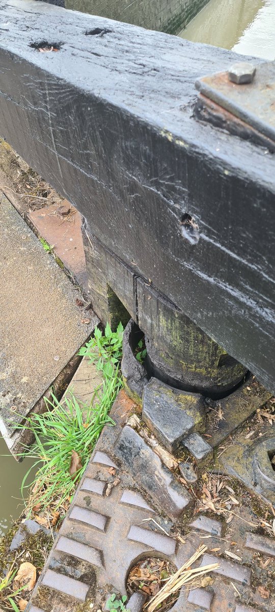 AndyHowe17's tweet photo. @CanalRiverTrust Napton lock 12 on the Oxford Canal has a lot of lateral movement on the downside lock gate. It maybe OK but there was a problem with Napton lock 11 gate last weekend so thought it best to report https://t.co/cwQW0ZnIkm