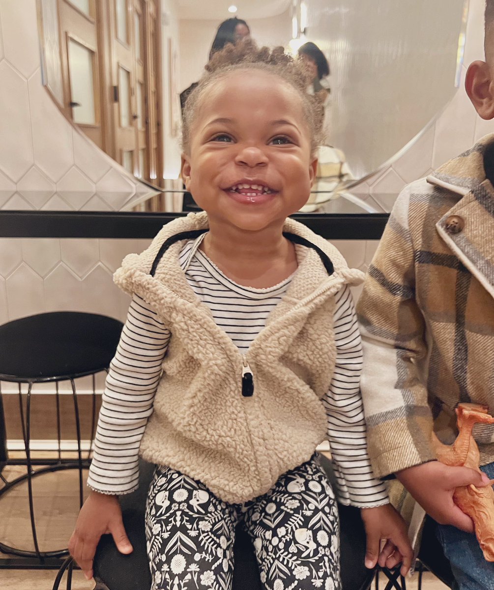 I double dare you not to smile while scrolling past this picture! 🤎

One thing about Jianna is that she is going to smile with her whole face! 

And it’s so infectious that you just can’t help but to smile too! 😊

I hope y’all have a great weekend!

 #weekendvibes #toddlerlife