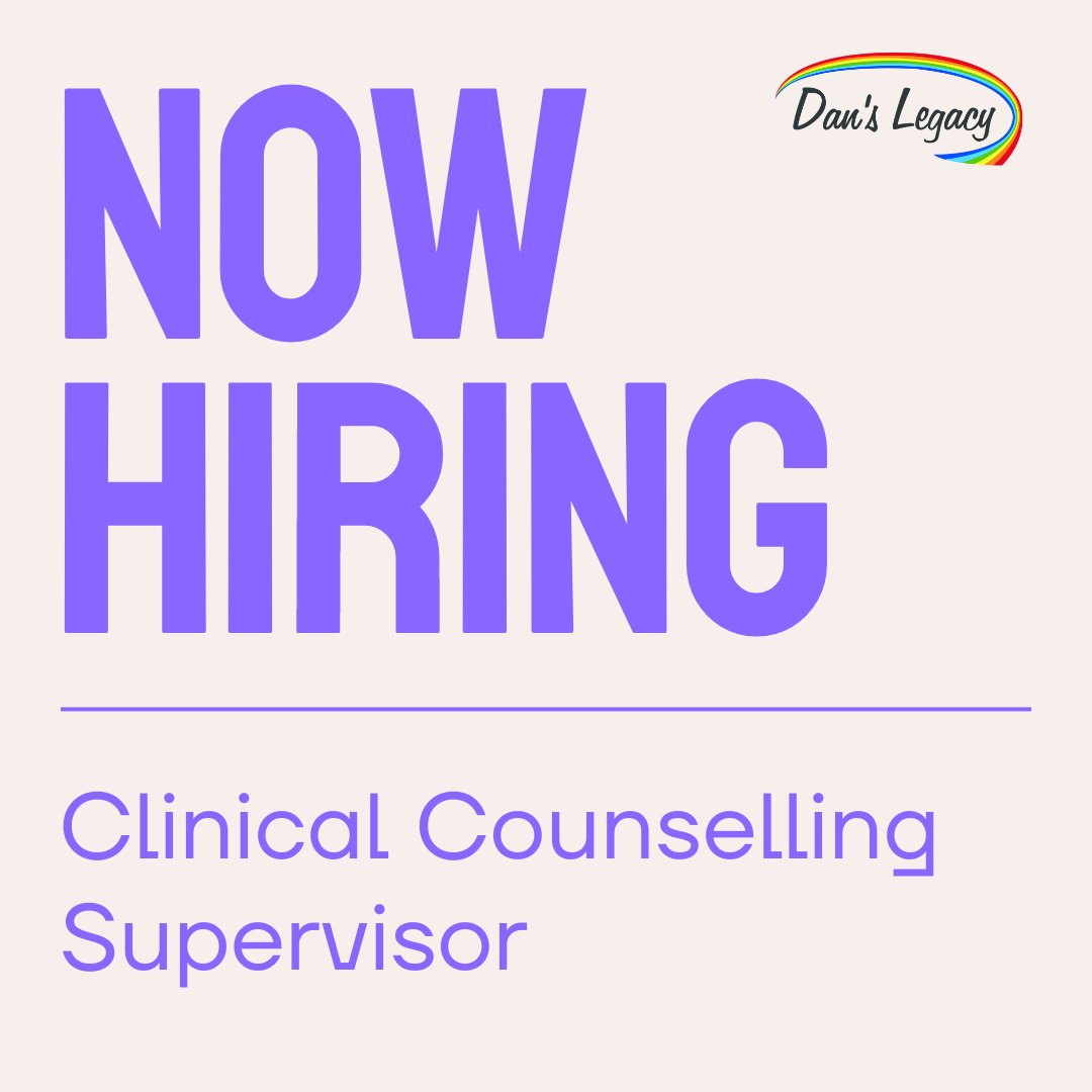 Dan’s Legacy is currently seeking a full-time experienced Supervising Therapist to work with youth at risk, ages 15 to 25, in the Lower Mainland.

Come join our team! Apply now.
hr@danslegacy.com

danslegacy.com/wp-content/upl…