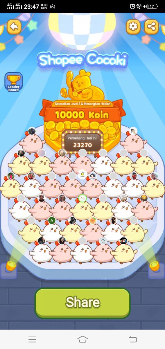 discountfess's tweet photo. df shopee bakar duitnya ga maen-maen ya. Cuman buat game cocoki aja tiap hari ngeluarin sampe 200jutaan. Dan pertama kalinya koinku nyentuh 200k-an berkat game ini https://t.co/nAjS81dU1D