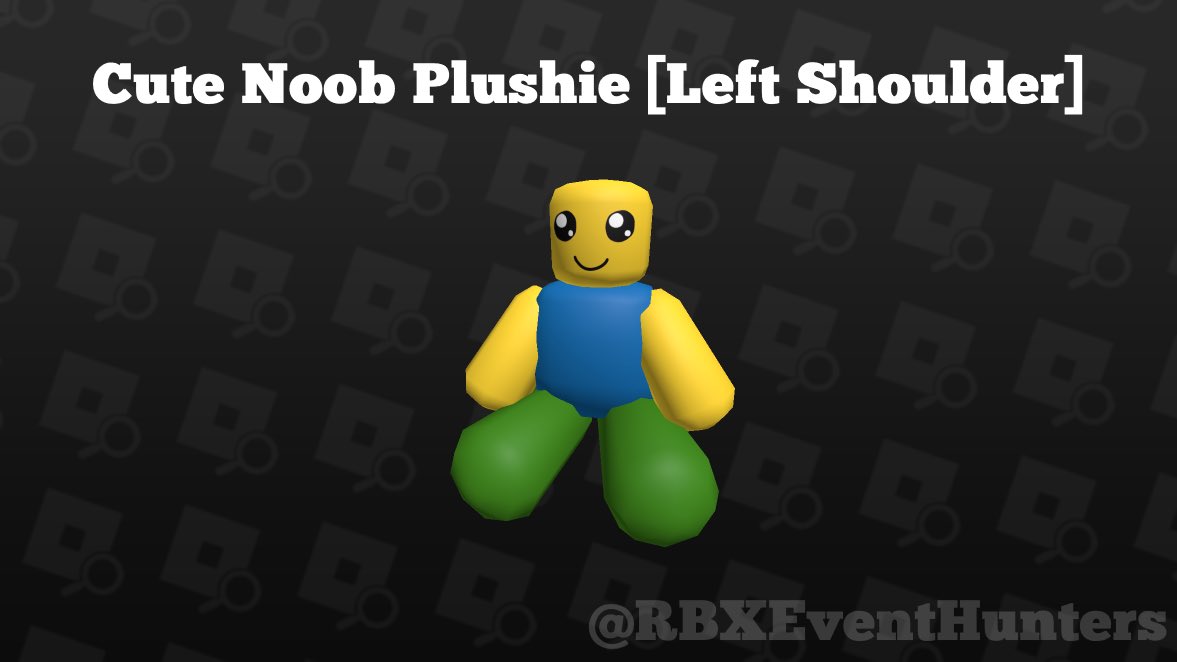 LIMITED STOCK] *FREE ITEM* How To Get CUTE NOOB PLUSHIE [LEFT