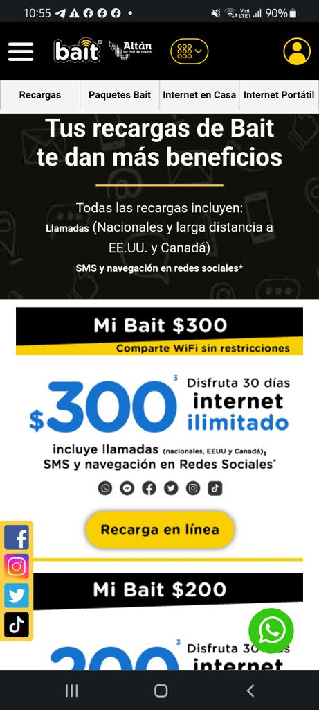 BigTwinkBoy's tweet photo. No compren ni se cambien a @baitmxoficial es un engaño su publicidad de supuesto INTERNET ILIMITADO para Compartir sin Restricciones por $300.00 por 30 días @Profeco  debería PONER MUCHA ATENCIÓN AQUÍ https://t.co/wgfiEiXsC6