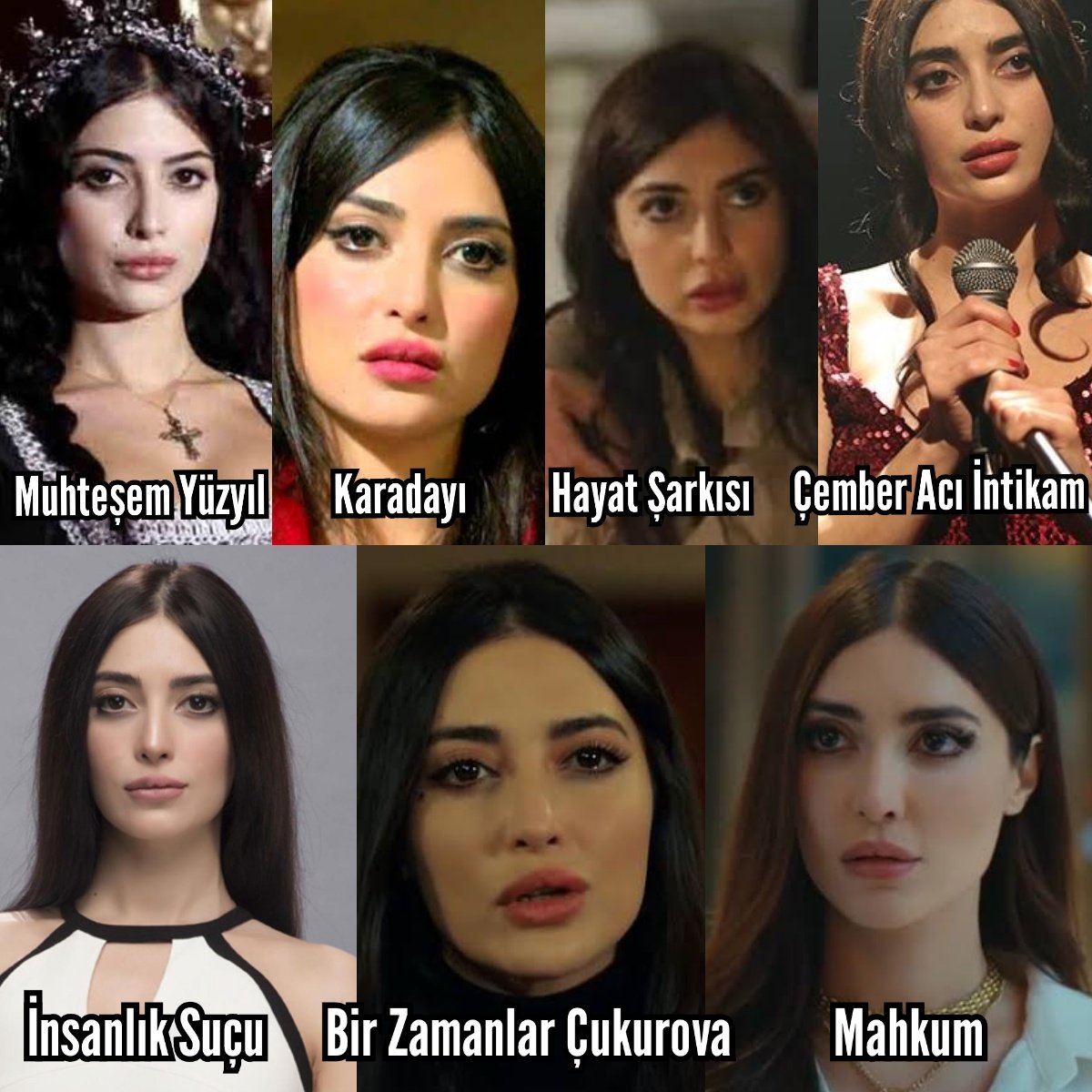 DiziciBagyan's tweet photo. #MelikeİpekYalova nın rol aldığı dizilerdeki hangi karakter favorinizdi? https://t.co/uq1z2wOUzA