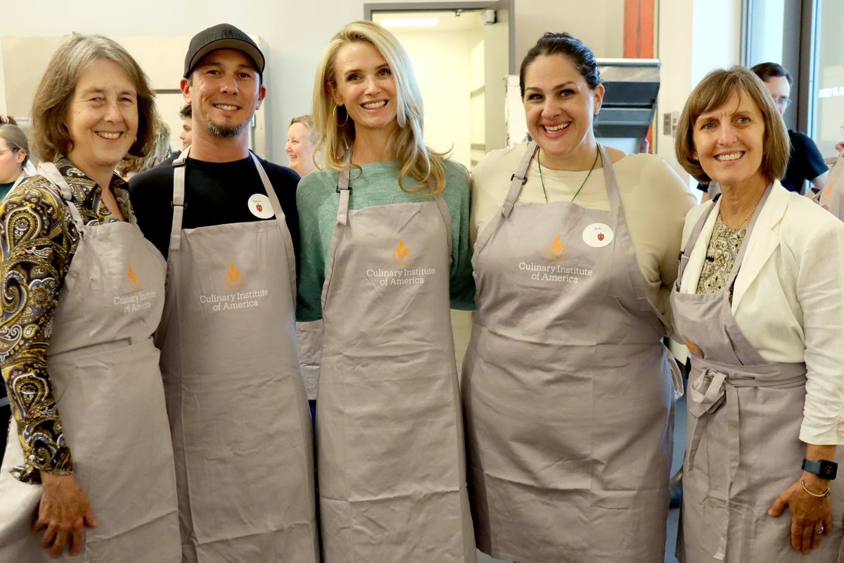 We were honored to welcome <a href="/JenSiebelNewsom/">Jennifer Siebel Newsom</a> <a href="/NancySkinnerCA/">Nancy Skinner</a> to a culinary training @CIAatCopia to celebrate California’s investments to serve more locally-sourced, freshly-prepared school meals. <a href="/SLCUSD/">San Luis Coastal USD</a> <a href="/CADeptEd/">CA Department of Education</a>