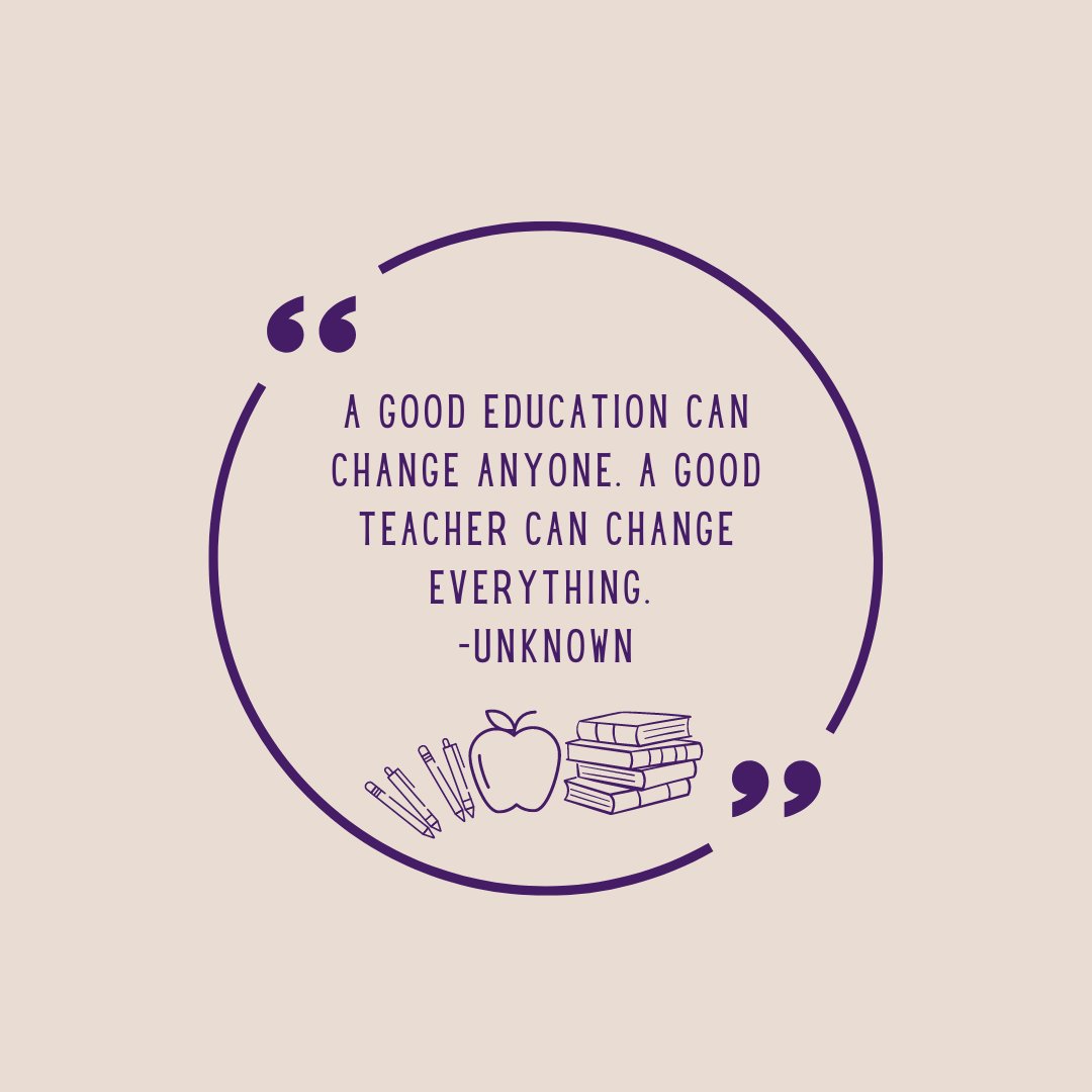 fwteachered's tweet photo. Have a great week! β¨
#mondayquote #IamTarletonFW #TexanEducators https://t.co/snXRO5umad