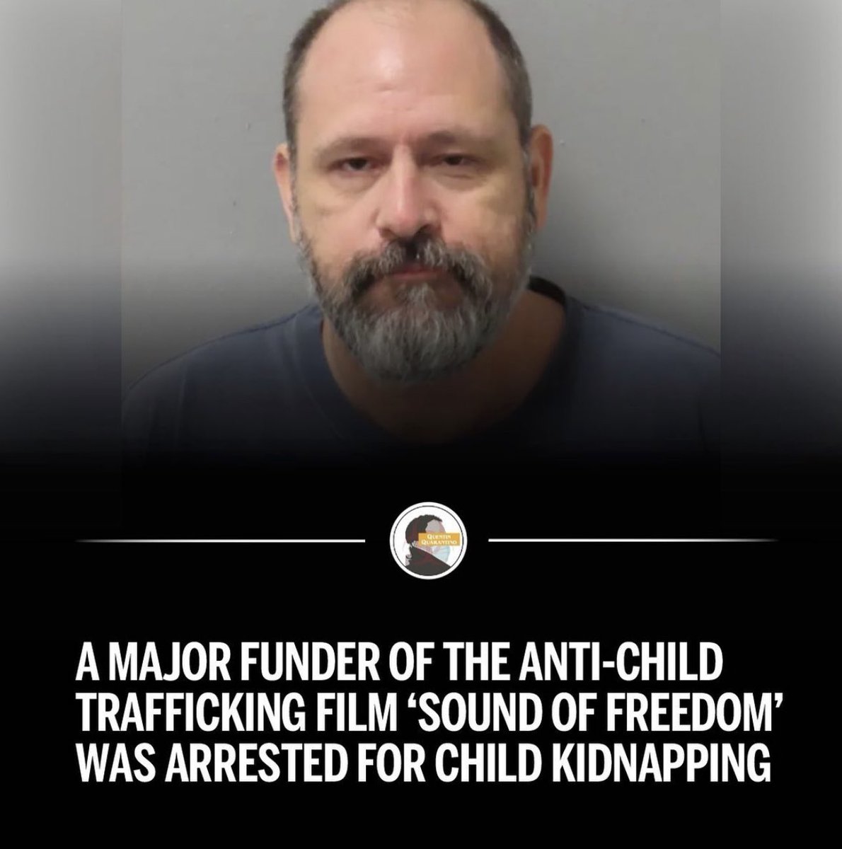 Fabian Marta, a major funder of the Q conspiracy thriller “Sound of Freedom”, was arrested for CHILD KIDNAPPING.