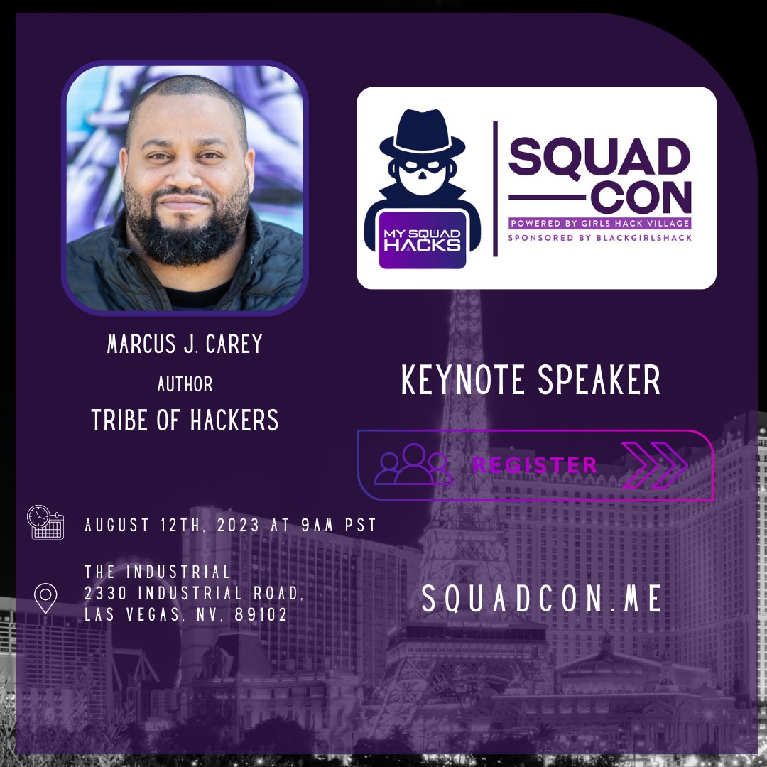 SquadCon (@_squadcon) on Twitter photo 🥁Drum Roll Please 🥁 We would like to introduce #SquadCon 's day 3 Keynote speaker, <a href="/marcusjcarey/">Marcus J. Carey</a> !!
#conDifferently #Balckgirlshack 🥁Drum Roll Please 🥁 We would like to introduce #SquadCon 's day 3 Keynote speaker, <a href="/marcusjcarey/">Marcus J. Carey</a> !!
#conDifferently #Balckgirlshack