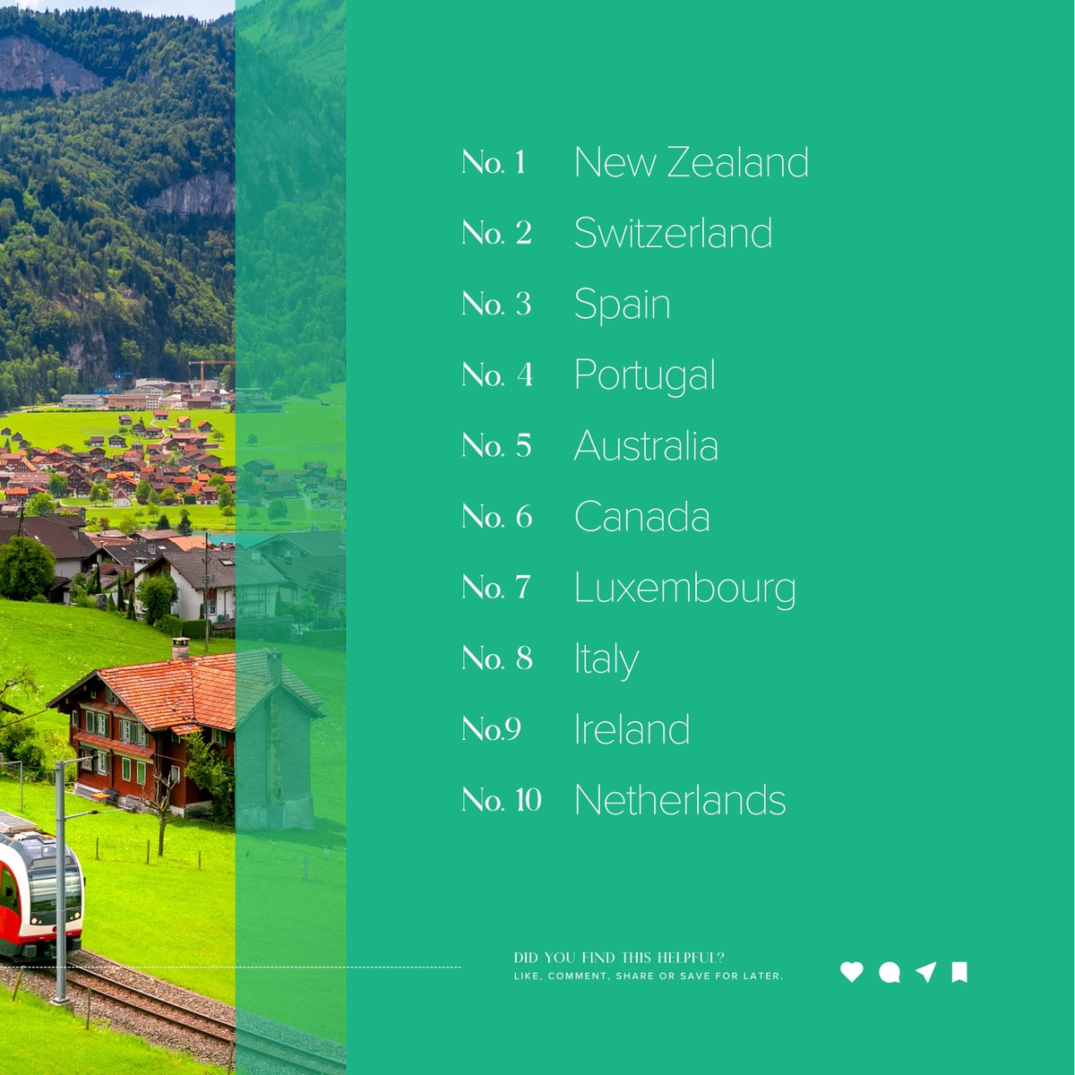 HealyGlobal's tweet photo. When you're ready for retirement, going global might be your best option. Take note of some of the best countries for a comfortable retirement, and as always, Healy Global is here to assist you with all your relocation needs! 🌎

https://t.co/8vMVHI9HTx https://t.co/gMoaC50ndN