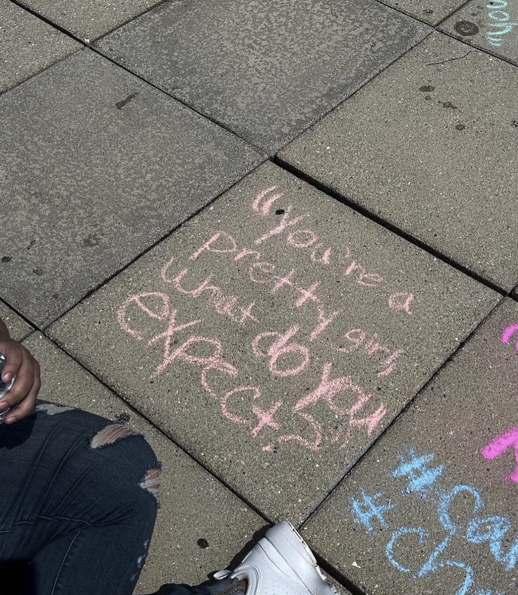 catcallsofnyc_'s tweet image. “You’re a pretty girl what do you expect?” Share your experiences of harassment, victim blaming, etc. link in bio. It’s completely anonymous. #StopStreetHarassment #chalkback