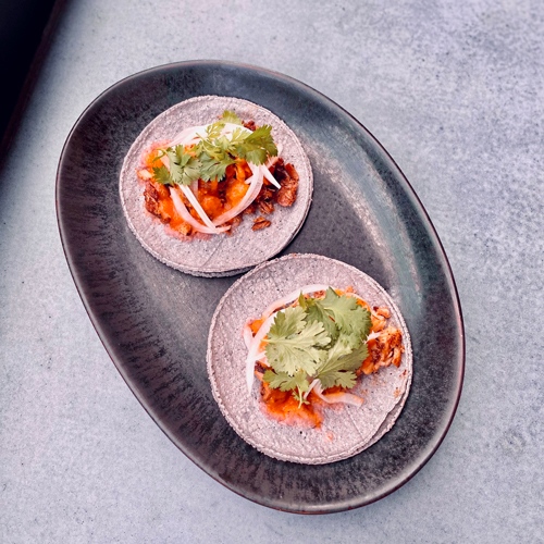 Don't miss @lasgemelasdc taco of the month, the Campechana! It's a delicious combination of carne asada, pollo and pastor, dressed with piña habanero salsa 🌶️🌮