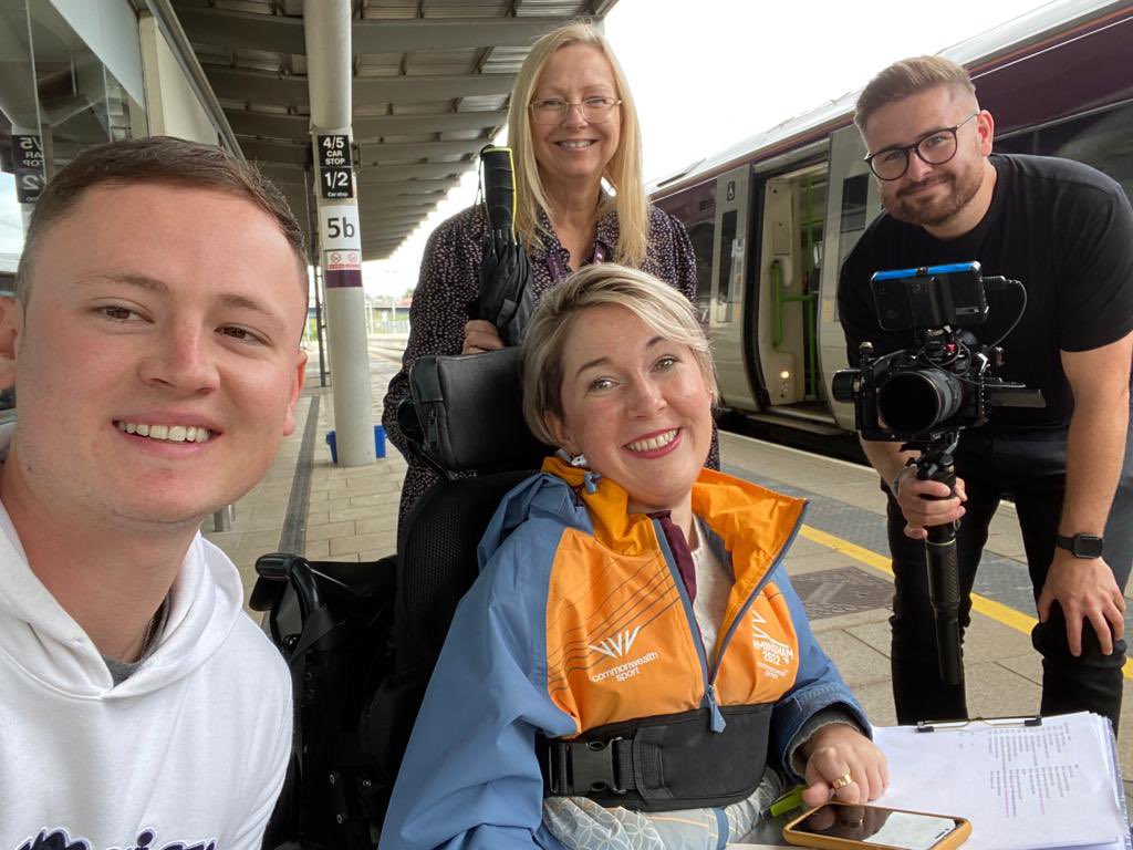 Sarah Rennie (@sarahprennie) on Twitter photo What a day! Filming interviews at Derby station with <a href="/EastMidRailway/">East Midlands Railway (EMR)</a> disabled customers for their revamped disability equality training programme. Stories matter. Discovered the Brunswick pub too 🍺 😎 @baeventsagency What a day! Filming interviews at Derby station with <a href="/EastMidRailway/">East Midlands Railway (EMR)</a> disabled customers for their revamped disability equality training programme. Stories matter. Discovered the Brunswick pub too 🍺 😎 @baeventsagency