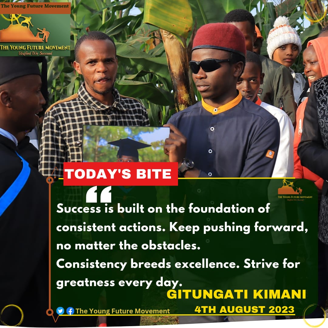 NewtonmuMunene's tweet photo. Consistency fosters trust among team members, allowing youth leaders to effectively collaborate and achieve shared objectives
#theyoungfuture https://t.co/tjHRtwPFRB