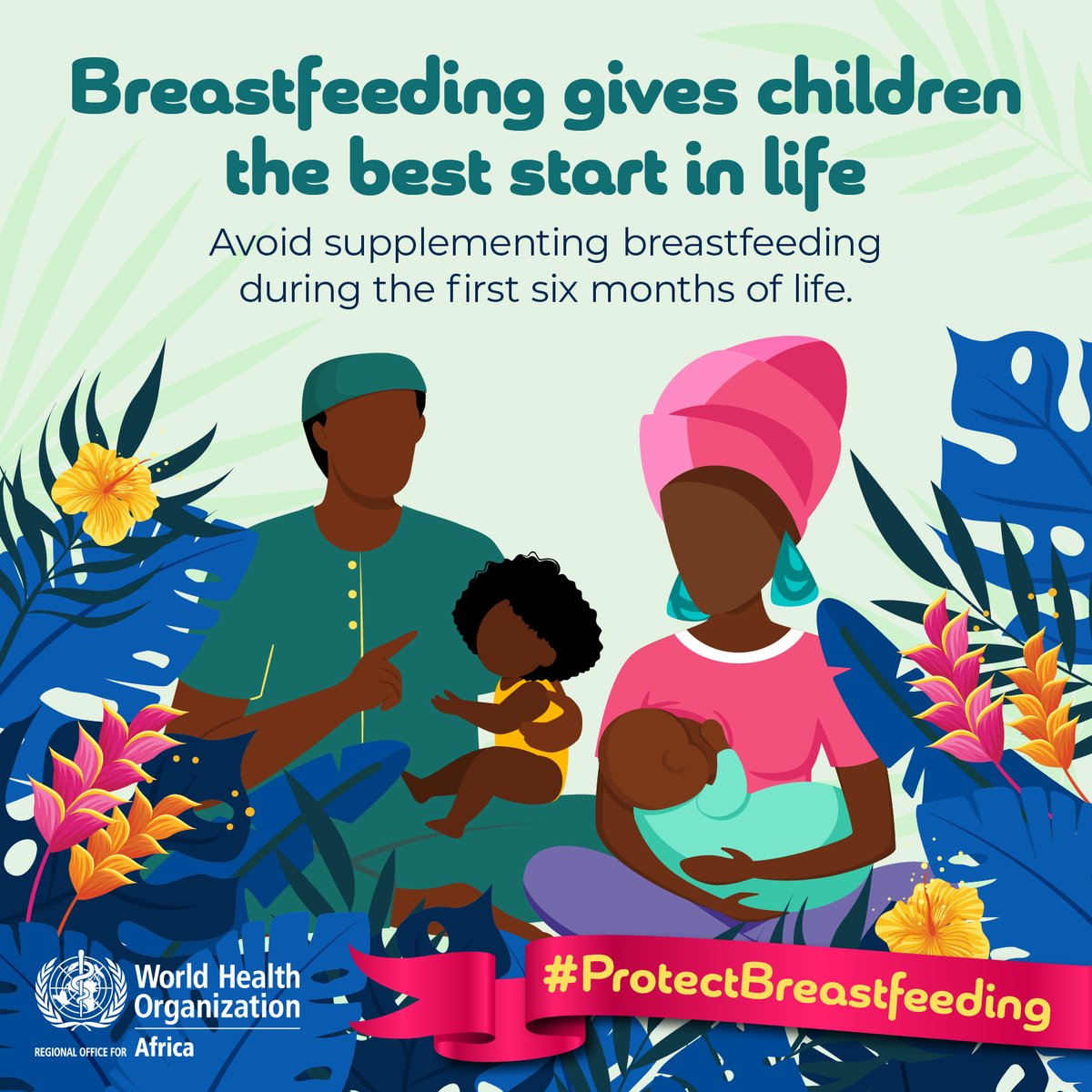 Misleading claims from formula companies can undermine breastfeeding!

Inappropriate marketing of breast-milk substitutes continues to undermine efforts to improve breastfeeding in Africa.

#ProtectBreastfeeding
#WBW2023