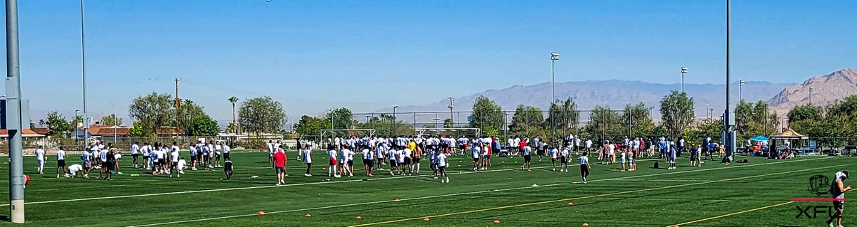 IndoorFL's tweet photo. We’re started the IFL to XFL Combine! Just over 200 IFL players came to showcase their skills to XFL scouts and coaches. https://t.co/wG7oKlP12F