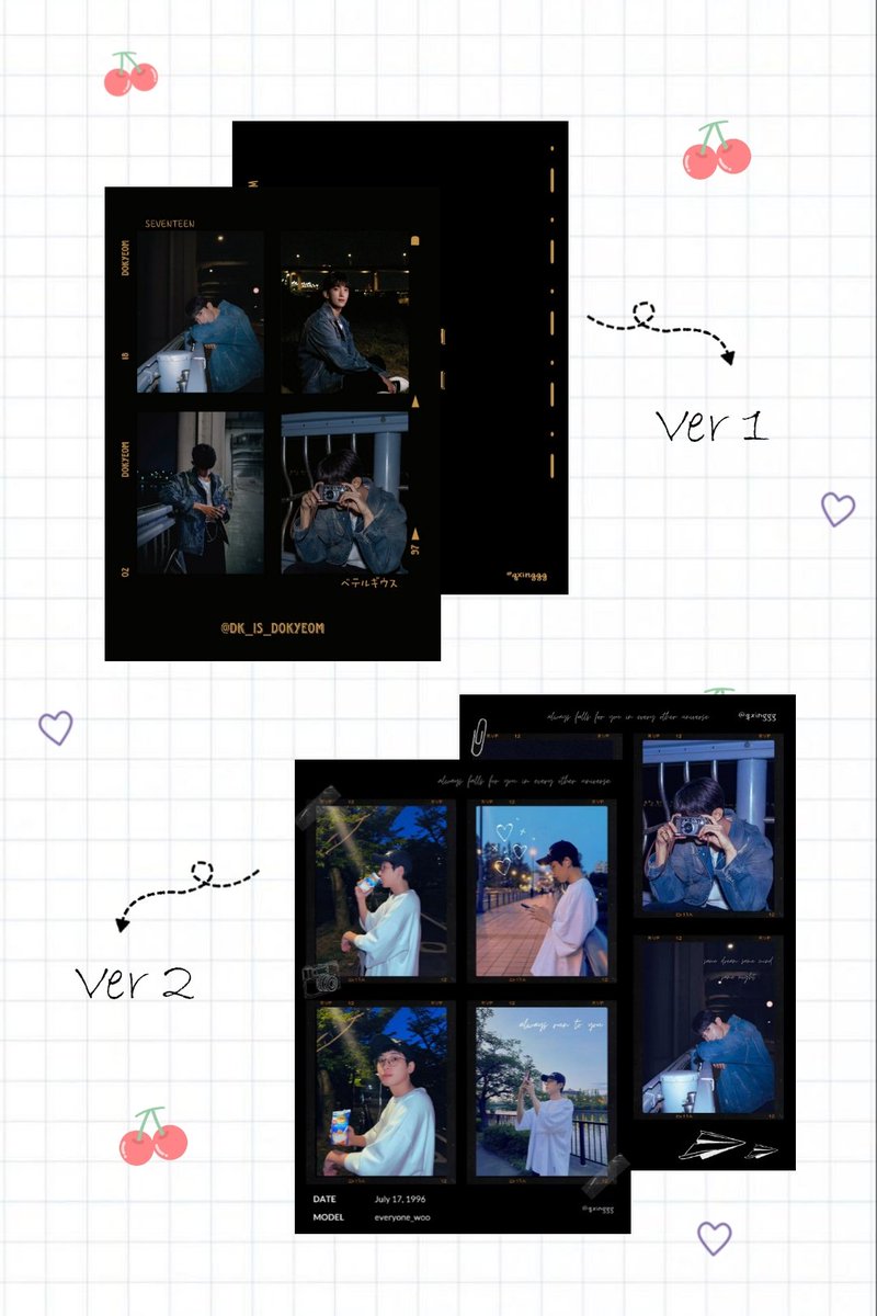 qxinggg's tweet photo. Hi Caratdeul
 I will give these 2 version freebies at #ddaducheolday
Do find me to get it 🥰 See you guys tmr💙

#ddaducheolday https://t.co/u0TyiqOFWf