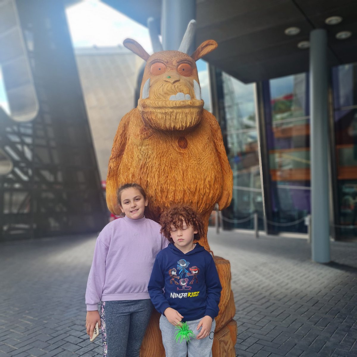 Lorna_baha's tweet photo. We really enjoyed the Julia Donaldson and Axel Scheffler exhibition. It was really interesting and fun @The_Lowry https://t.co/huepb1ngQs