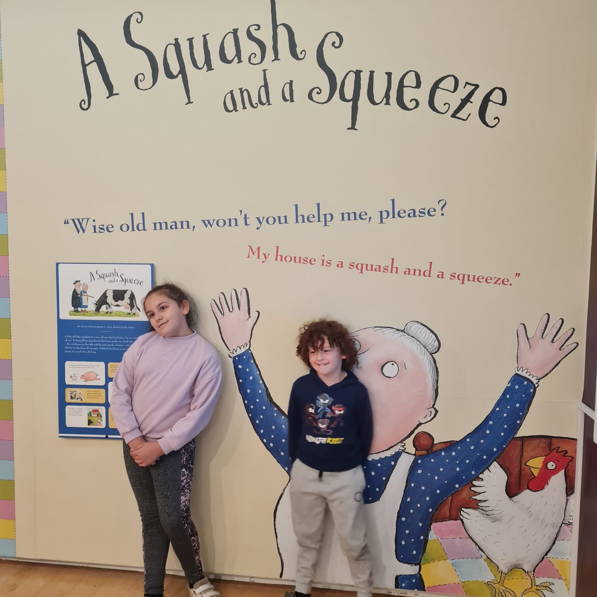 Lorna_baha's tweet photo. We really enjoyed the Julia Donaldson and Axel Scheffler exhibition. It was really interesting and fun @The_Lowry https://t.co/huepb1ngQs