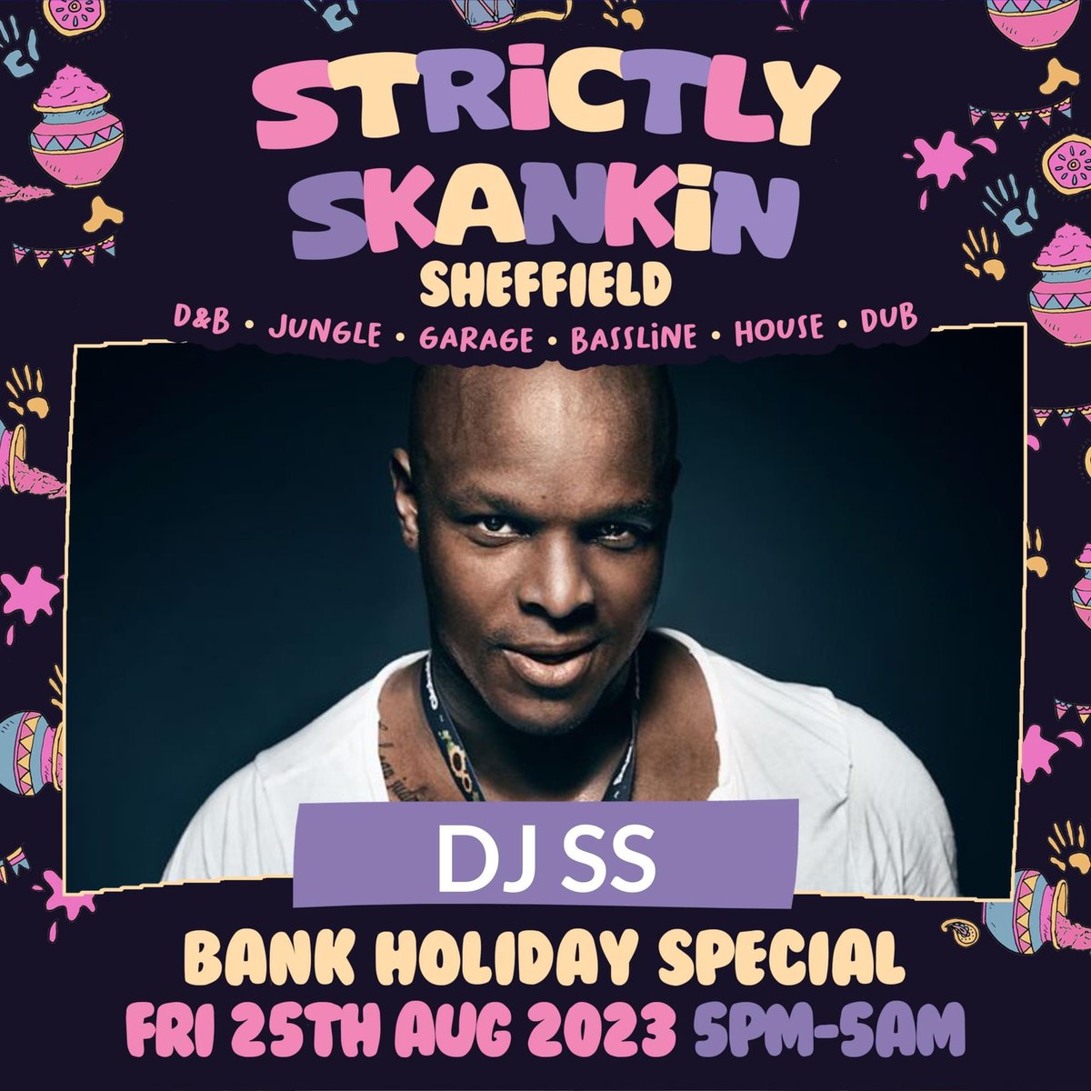 Formation Records (@formationrecs) on Twitter photo Strickly SKANKIN  
#SHEFFEILD 
 FRIDAY 25TH  5PM -5AM
12 HOURS 50 ARTIST Outdoor indoor 🎫 
postly.app/392S
Event page 
postly.app/392T
FORMATION 
Drum & bass jungle  ARENA
Born on Road
Bladeruuner 
Basslayers
Brockie              
#rave #dnb Strickly SKANKIN  
#SHEFFEILD 
 FRIDAY 25TH  5PM -5AM
12 HOURS 50 ARTIST Outdoor indoor 🎫 
postly.app/392S
Event page 
postly.app/392T
FORMATION 
Drum & bass jungle  ARENA
Born on Road
Bladeruuner 
Basslayers
Brockie              
#rave #dnb