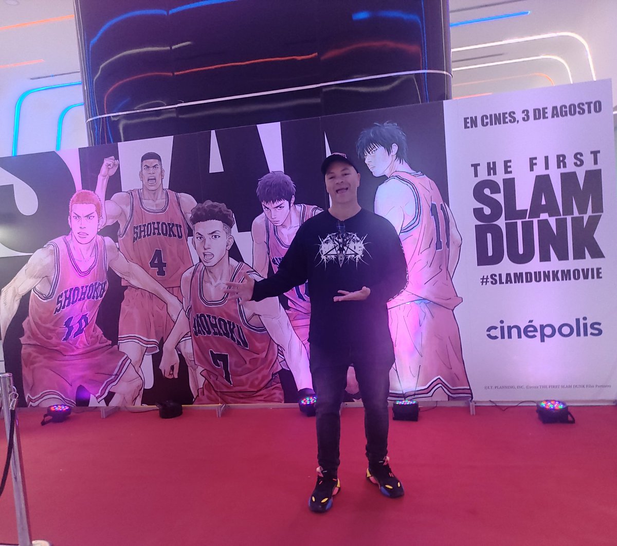 Gonzalo7movicio's tweet photo. Mi reseña de Slam Dunk en cines 🏀 lo pasé la raja viéndola, peliculón, en el hilo mi comentario👇 https://t.co/7S83x98DnU