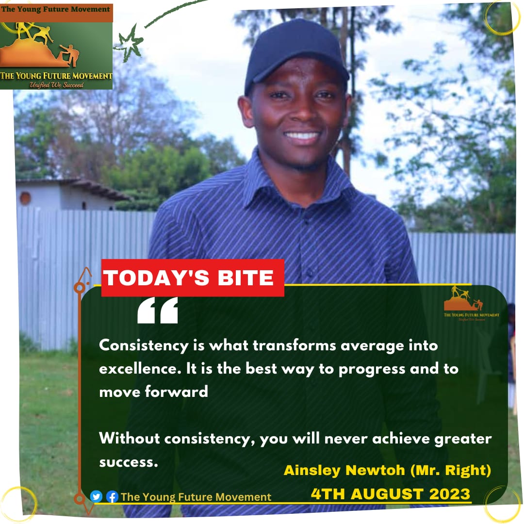 Leekiragu's tweet photo. Stay committed to your dreams and stay consistent in chasing them. #theyoungfuture https://t.co/cpa5qXhUYQ