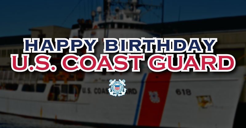 RegimentGG's tweet photo. Today we celebrate the 233rd birthday of the U.S. Coast Guard! 🇺🇸

We salute and appreciate the brave men and women who dedicate their lives to the service of our country, even though we do call them “puddle pirates” sometimes… 🤣❤️

#USCGBday | #SemperParatus https://t.co/8jEwzOCHSb