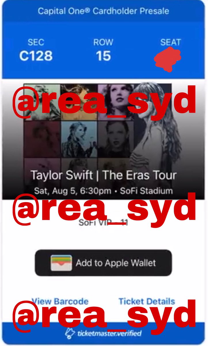 Eras Tour Resell tweet media