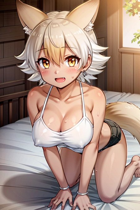 追加でコヨーテのシーンを作ってみました。 