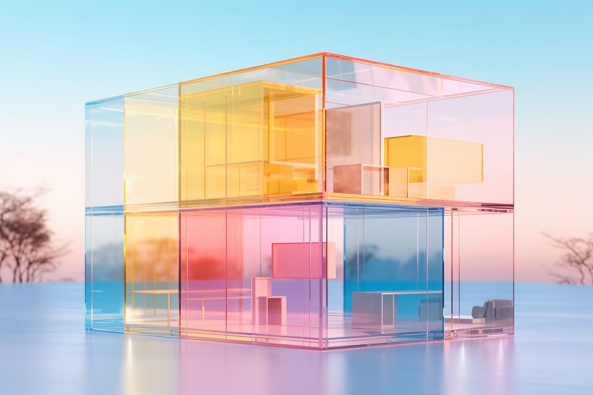 🤖Tips&amp;Tricks -🎨Today, I'm sharing another #prompt in alt to create transparent renders with pastel colors. Let's push the boundaries of creativity together! #Midjourney #PromptAlchemists