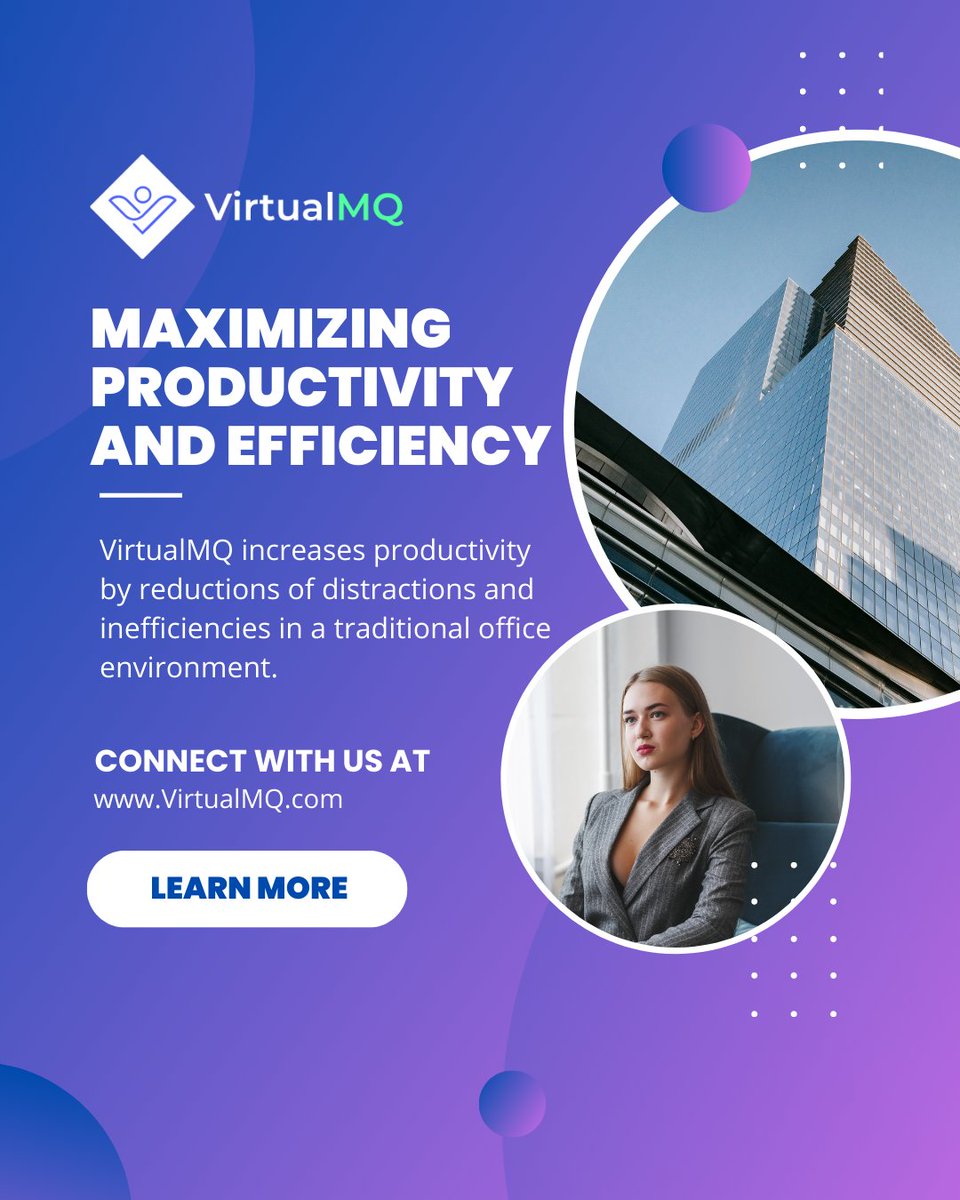 VirtualMq's tweet photo. ๐ฉโ๐ปEasily Distracted? Cannot concentrate enough in your office?
๐ชWe got you covered.
Sign up today and reclaim your time, focus, and efficiency!
๐ https://t.co/PkIZhbxc6A
#VirtualMQ #ProductivityBoost #futureofwork #remotework https://t.co/ArXfZ7BDXg