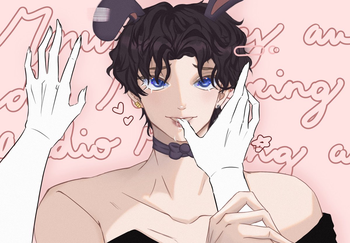 My first post on this account ! I am so proud of my improvement ! This one looks way cleaner 🥰 it’s also more girly popping lmao
Fun fact, I partially drew this during my plane ride lmao 
Kinda shy to tag the VA tho, but it’s <a href="/mmurmuringVA/">mmurmuring</a> !