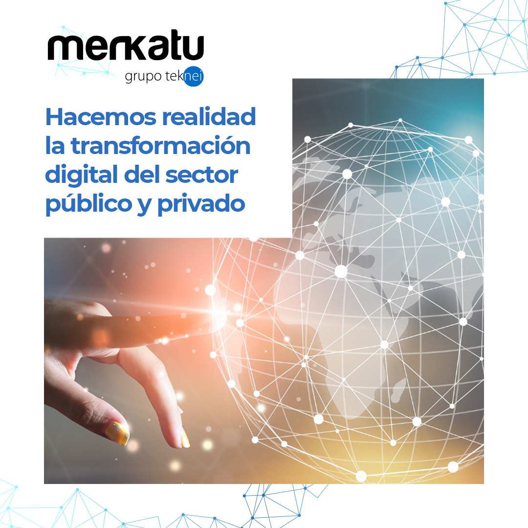 Merkatu's tweet photo. 🤝Apuesta por #Merkatu como aliado en tu #transformaciondigital.

📈Con una larga trayectoria en proyectos para el #sectorpublico y #sectorprivado estamos listos para llevar tus ideas al siguiente nivel.

👉Conoce todo lo que podemos hacer por ti en https://t.co/84s1kbVJrj https://t.co/GCmjGyRj8j