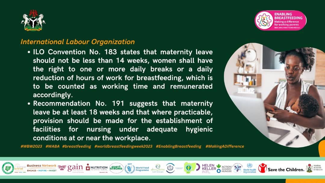 Mr_DSk99's tweet photo. Optimal breastfeeding is key to maternal health child development and survival. 
Breastfeeding support is possible regardless of workplace sector, or contract type.

#WBW2023
#WABA  #breastfeeding #worldbreastfeedingweek2023 
#EnablingBreastfeeding
#MakingADifference https://t.co/vvTsBgb1e6