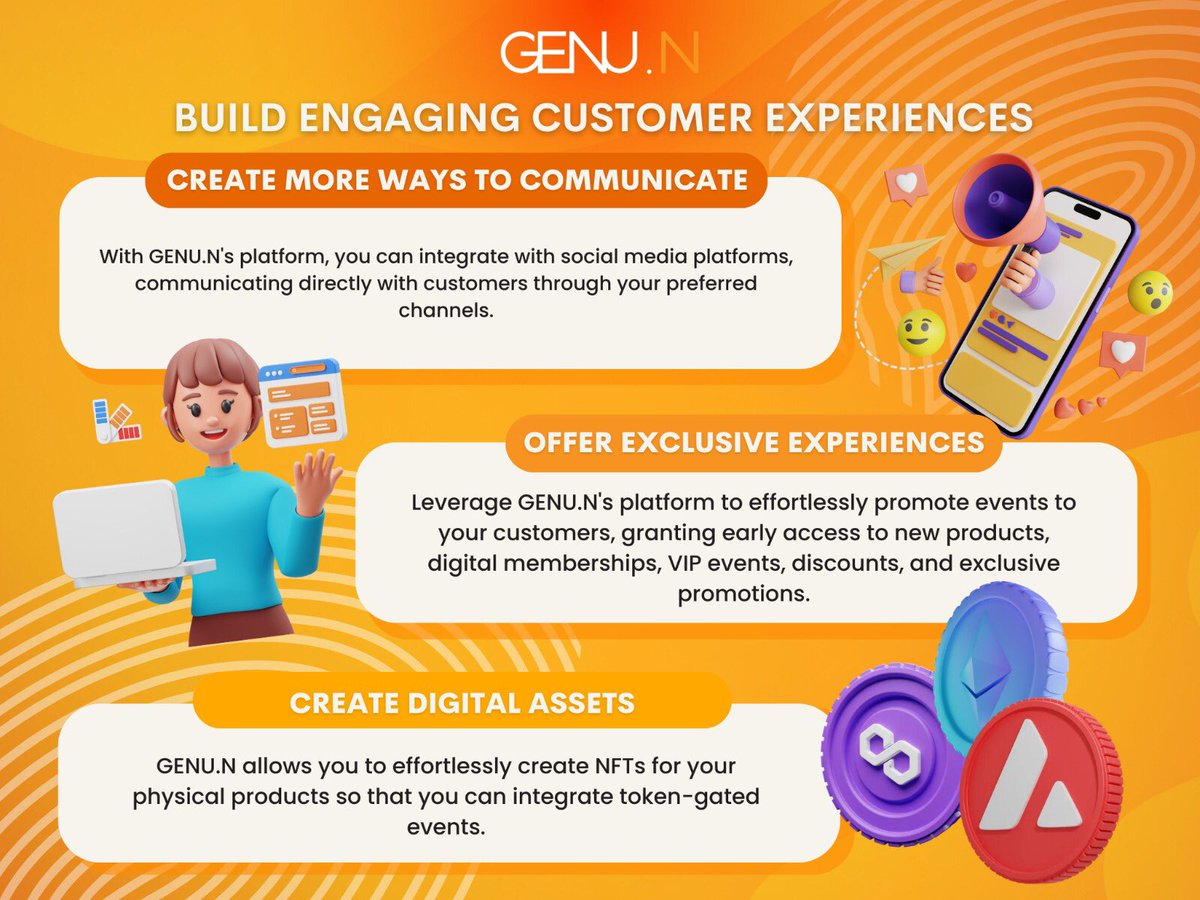 genun_tech's tweet photo. πΈUnleash your brand's potential with GENUN.N: Verify authenticity, protect customers, and innovate experiences. π³β¨
Elevate your brand game now!β¨
#GENUN #ElevateYourBrand https://t.co/QexdxqRGIM