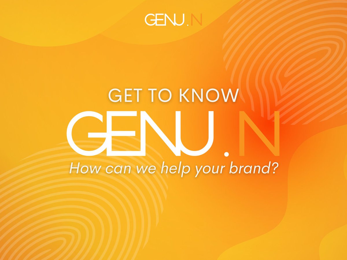 genun_tech's tweet photo. πΈUnleash your brand's potential with GENUN.N: Verify authenticity, protect customers, and innovate experiences. π³β¨
Elevate your brand game now!β¨
#GENUN #ElevateYourBrand https://t.co/QexdxqRGIM