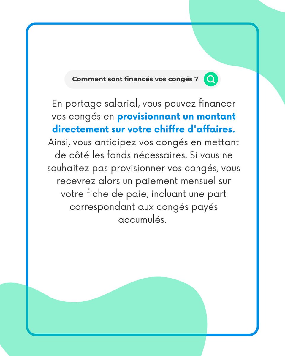 PortaliaPortage's tweet photo. Indépendant en quête d'équilibre entre flexibilité et avantages sociaux ? Ne sacrifiez pas vos vacances 🏖️. Le #portagesalarial vous permet de profiter pleinement de vos #CongésPayés tout en conservant la #flexibilité. Découvrez les #AvantagesSociaux pour les #freelance ! https://t.co/LmuKjzuZvY