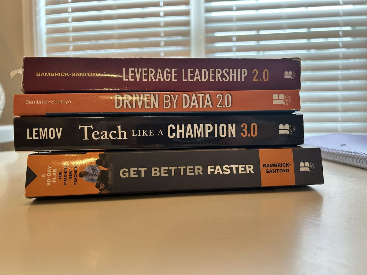 Thankful to be teamed with a principal who is dedicated to developing me as a leader too! I don’t mind this kind of homework! @mstew007 @SunnysideTigers