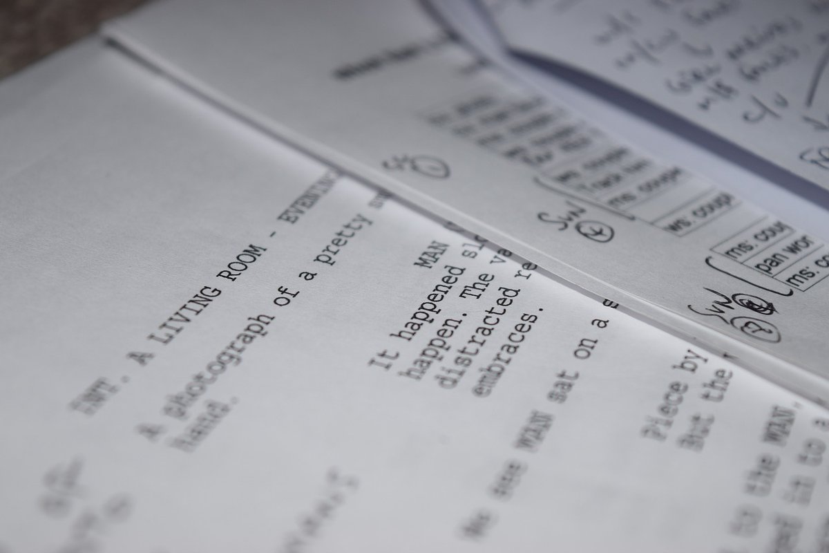 BPcUK's tweet image. Today, we continue to work through the edits to a film script... 
#filmscript #moviescript #script #proofreading #editing