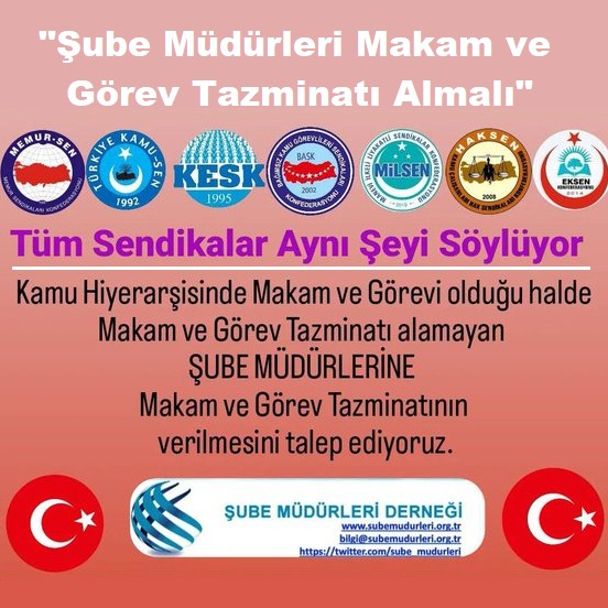 <a href="/GlayMut24888363/">Gülay Bulkurcu Mutlu</a> <a href="/mevlut3778/">MEVLUT(B.İ.M)</a> <a href="/csgbakanligi/">T.C. Çalışma ve Sosyal Güvenlik Bakanlığı</a> <a href="/kamusen/">Kamu-Sen</a> <a href="/memurlarnet/">MemurlarNet</a> <a href="/HMBakanligi/">T.C. Hazine ve Maliye Bakanlığı</a> <a href="/RTErdogan/">Recep Tayyip Erdoğan</a> <a href="/RTErdogan/">Recep Tayyip Erdoğan</a> <a href="/_cevdetyilmaz/">Cevdet Yılmaz</a> <a href="/isikhanvedat/">Prof. Dr. Vedat Işıkhan</a> <a href="/csgbakanligi/">T.C. Çalışma ve Sosyal Güvenlik Bakanlığı</a> <a href="/_aliyalcin_/">Ali YALÇIN</a> <a href="/OnderKahveci/">Önder Kahveci</a> <a href="/HBTONBUL/">Hacı Bayram Tonbul 🇹🇷</a> <a href="/MemurSenKonf/">Memur-Sen</a> @TurkiyeKamusen 
Şb. md. ve md. 2000 puan mkm taz. istiyoruz.
#MüdürlerHakArayışında
x.com/sube_mudurleri…