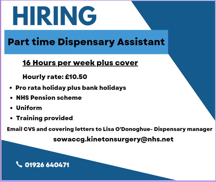 Tysoe Surgery (@tysoegps) on Twitter photo 