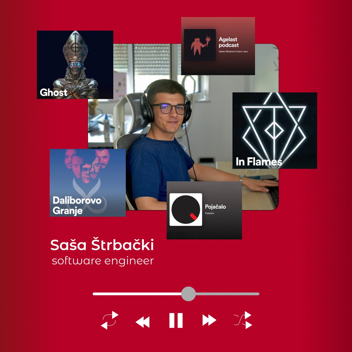 ItMarble's tweet photo. Ever wondered  what's playing in your colleagues' earbuds? 🎵 
We asked around the office and here are some musical choices that our Marbles listen to while working! 💻 https://t.co/q8gHAWwtrE