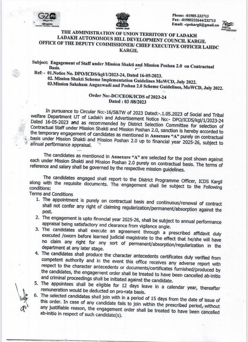 ICDS-Kargil tweet media