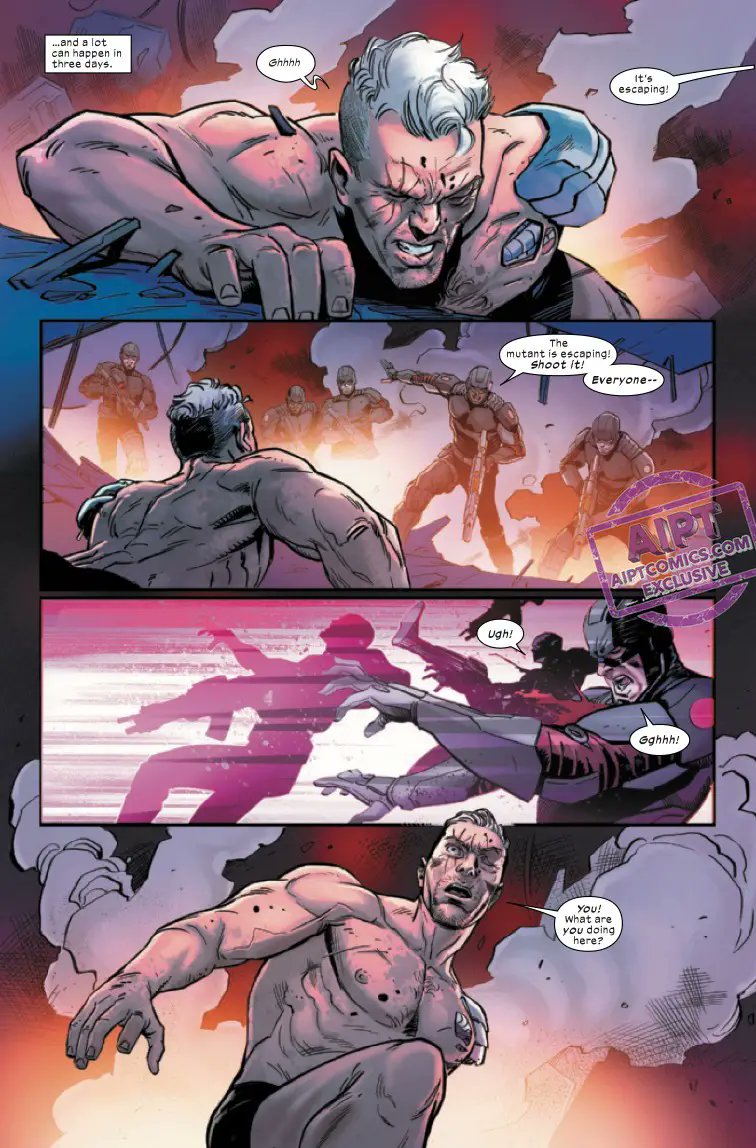 DenizCamp's tweet photo. In case you missed it -- a lettered preview for Children of the Vault 1!  

Out next week, August 9th! 

#XSpoilers #fallofx https://t.co/OYXENM2U4k